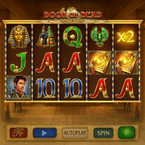 VivaSpin - Book of Dead Slot Game